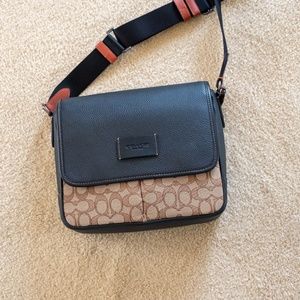 Coach Sprint Map Bag 25 In Signature Jacquard